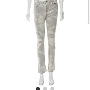 J brand size 28 grey white wash jeans